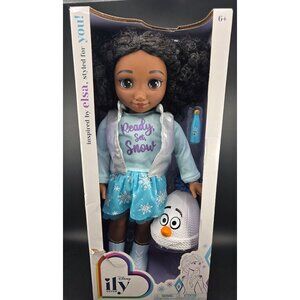 Disney ILY 4EVER Inspired By Elsa Doll With Outfit & Olaf Accessories 18" Play